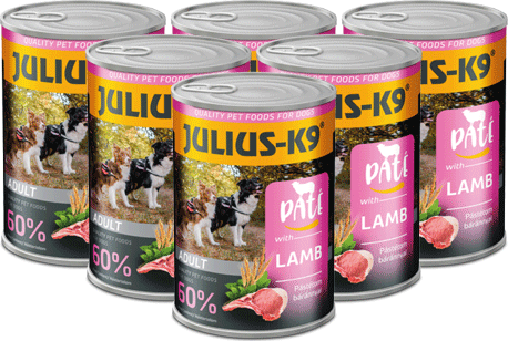 Julius-K9 Paté Lamb - 6 x 400 g