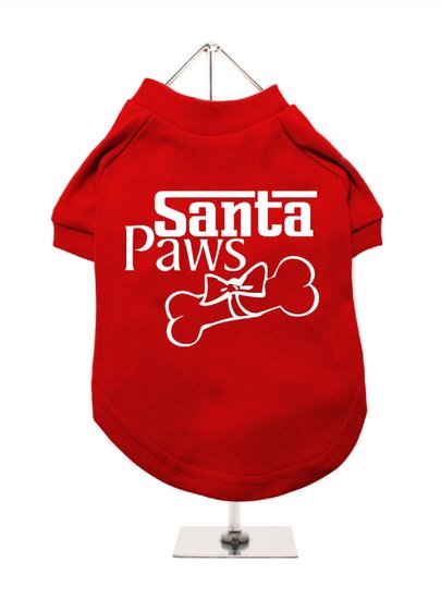 Urban Pup UrbanPup T-shirt Santa Paws S 25 cm