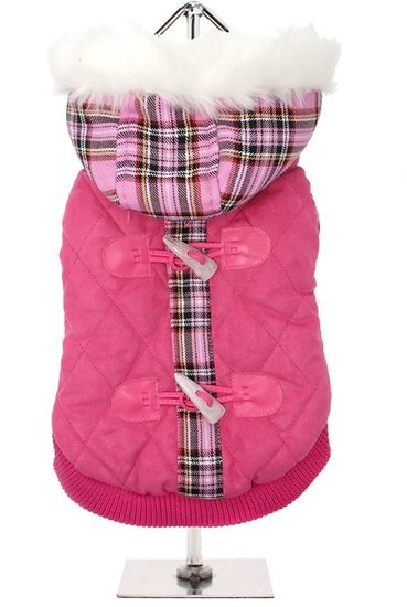 Urban Pup UrbanPup Highland Lady Quilted Tartan Hondenjas 35 cm