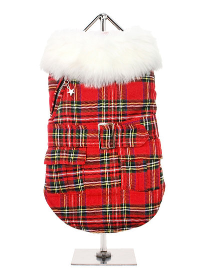 Urban Pup UrbanPup Hondenjas MacGregor Quilted Tartan 35 cm