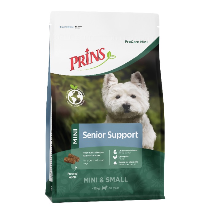 Prins ProCare Mini Senior Support hondenvoer 12kg