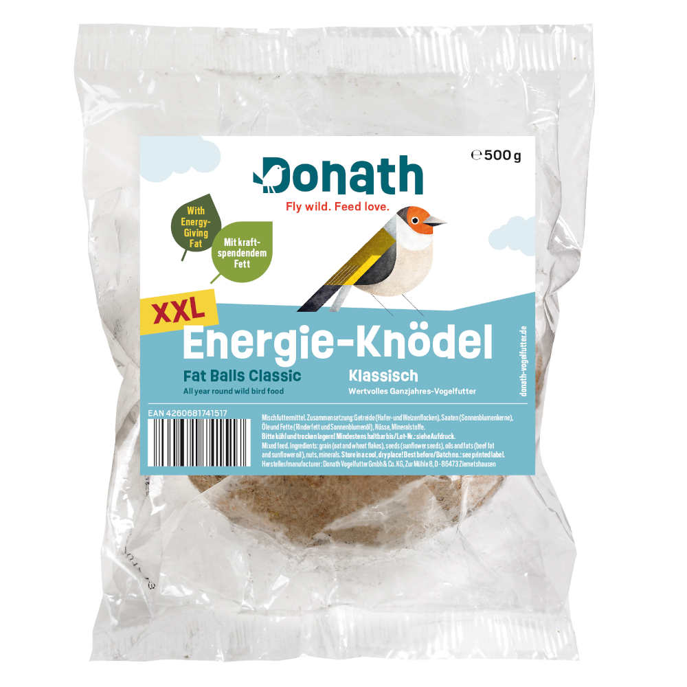 Donath 500g  Energy Dumpling XXL Classic zonder net Vogelvoer