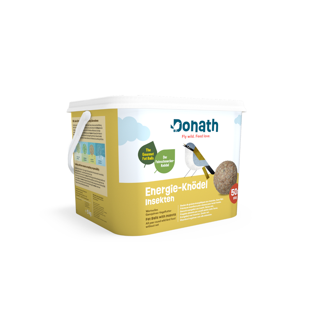 Donath 50x100g  energie knoedels insecten zonder net vogelvoer