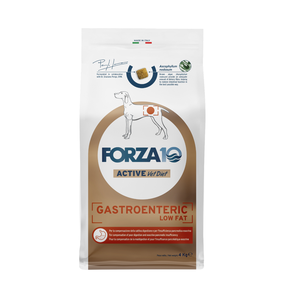 Forza10 Active Line Dog 4kg Forza 10 Active Line - Gastroenteric Droogvoer voor honden met laag vetgehalte