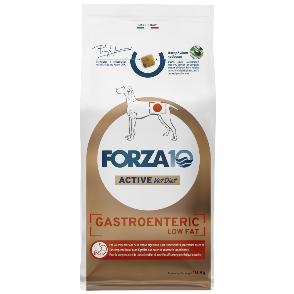 Forza10 Active Line Dog 10kg Forza 10 Active Line - Gastroenteric droogvoer met laag vetgehalte