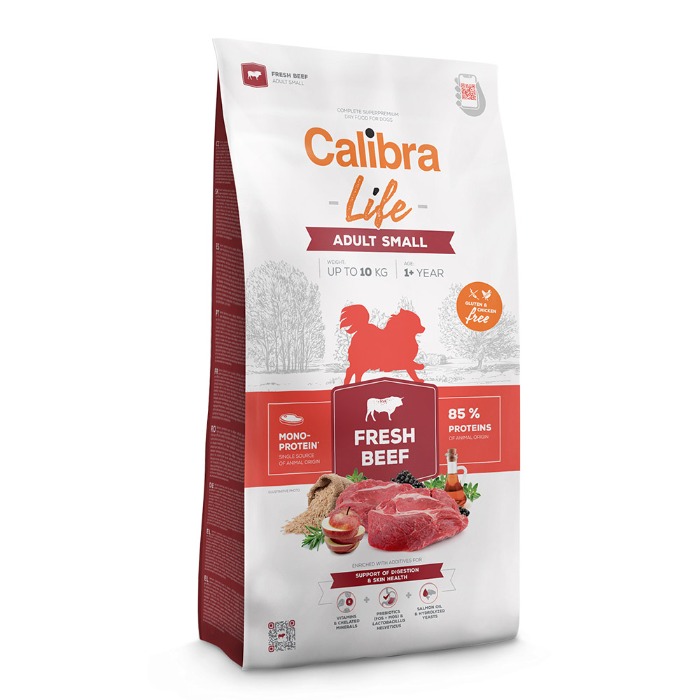 Calibra Life Dog Adult Small Breed Fresh Beef 6 kg