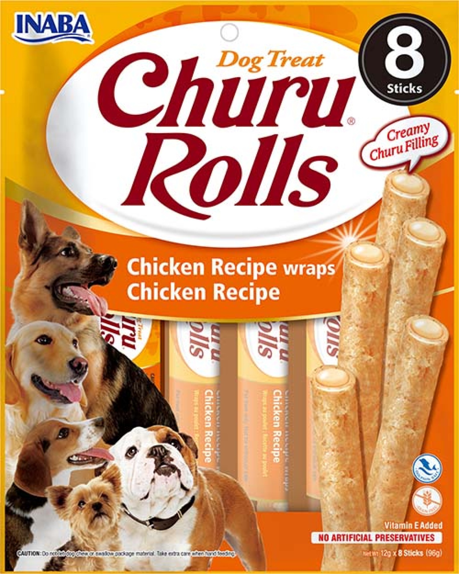 Inaba Churu Rolls hond Kip