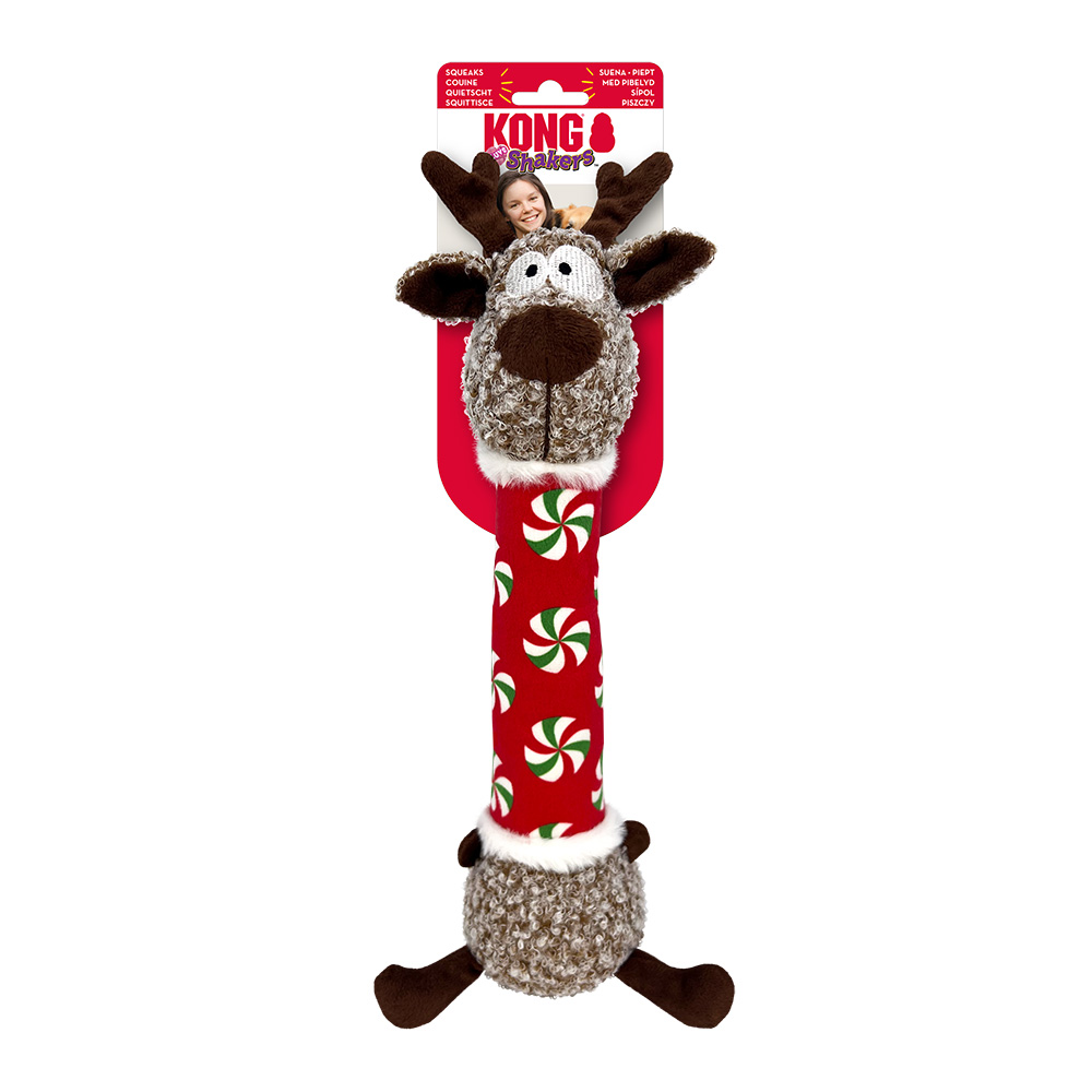 Kong Holiday Shakers Luvs Rendier 37x13x7cm hond