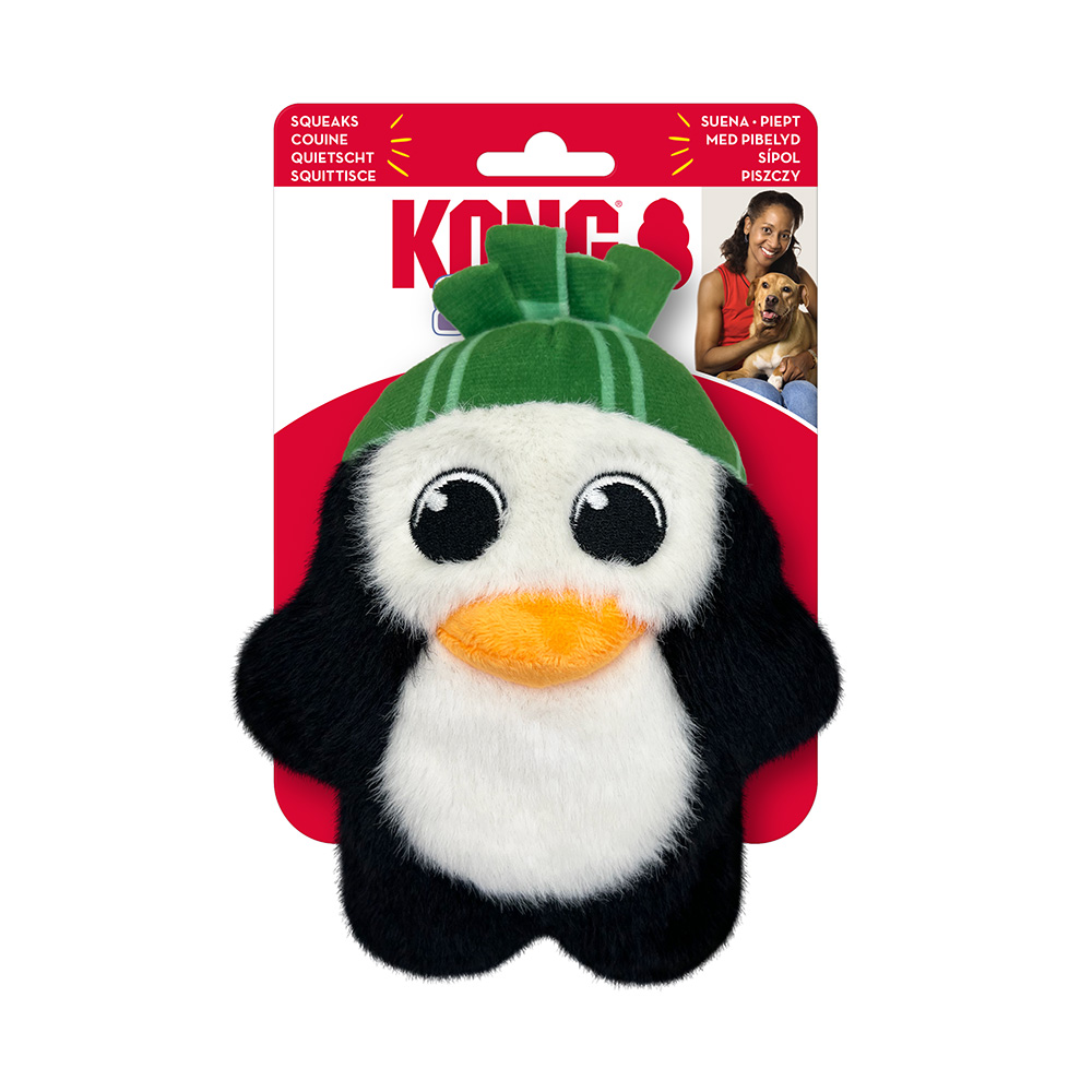 Kong Holiday Snuzzles Pinguïn Hond