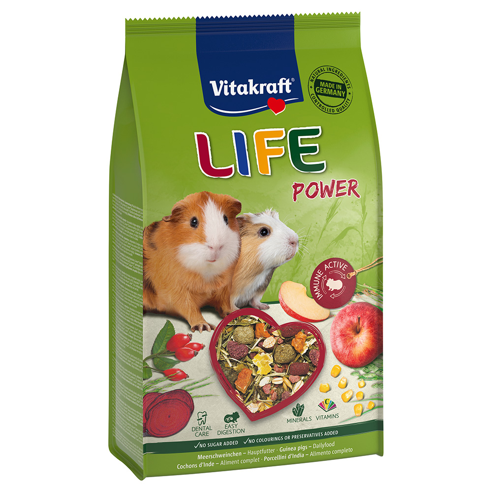 Vitakraft 600g  Life Power volledig caviavoer