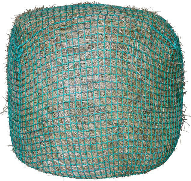 JUNAI Hooinet voor Ronde Balen Groen 150x150CM