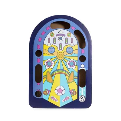 ROSEWOOD krabplank en speelbaan juke box blauw (31 CM)