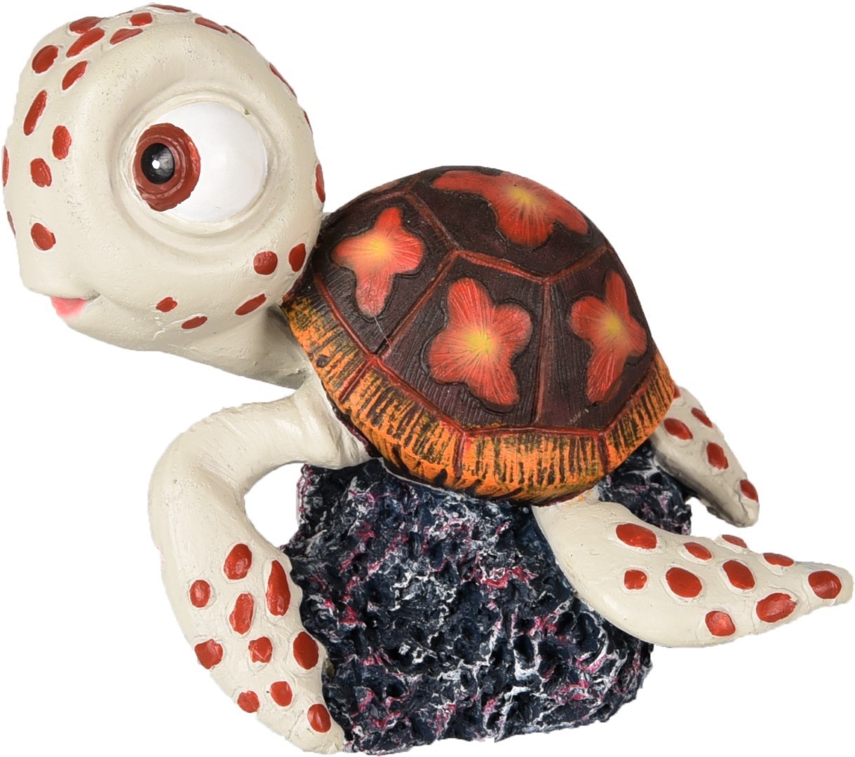 Flamingo Ad leto schildpad 8x6x7 cm - 