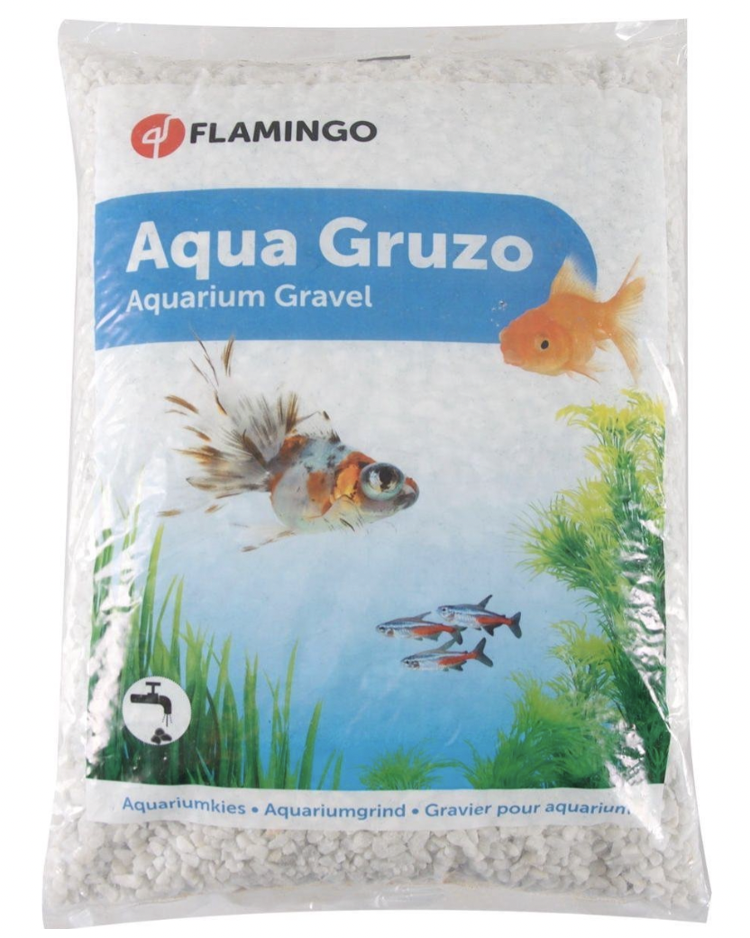 Flamingo Siersteen wit 10 kg - 