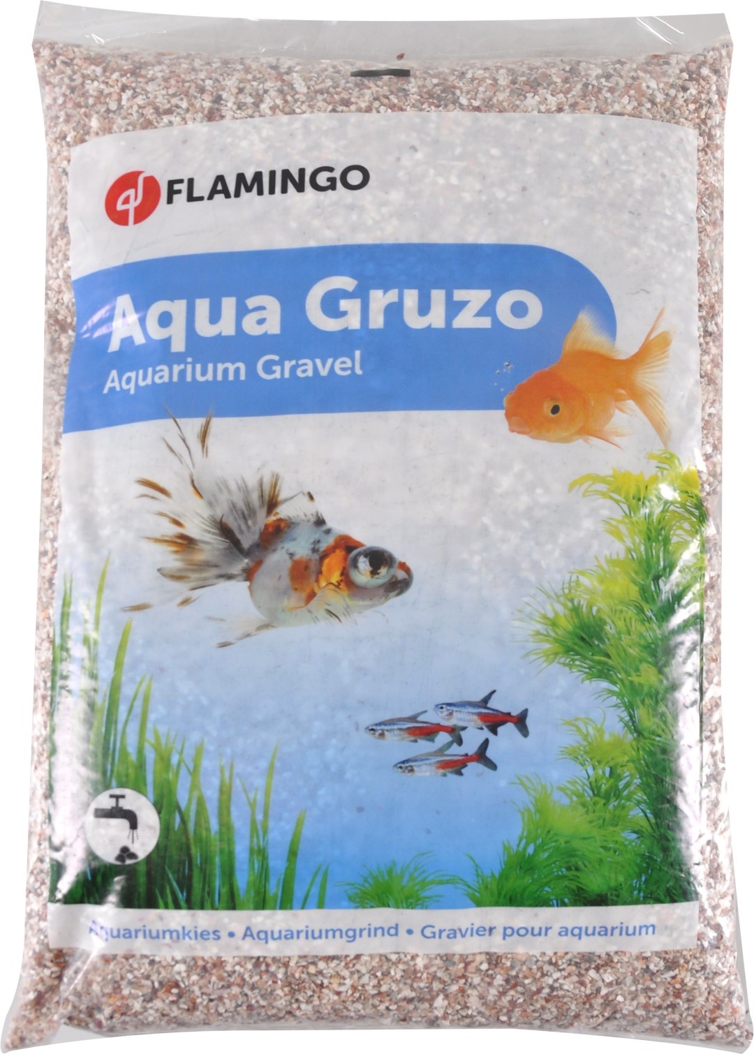 Flamingo Siersteen natuur 8 kg 1-3 mm - 