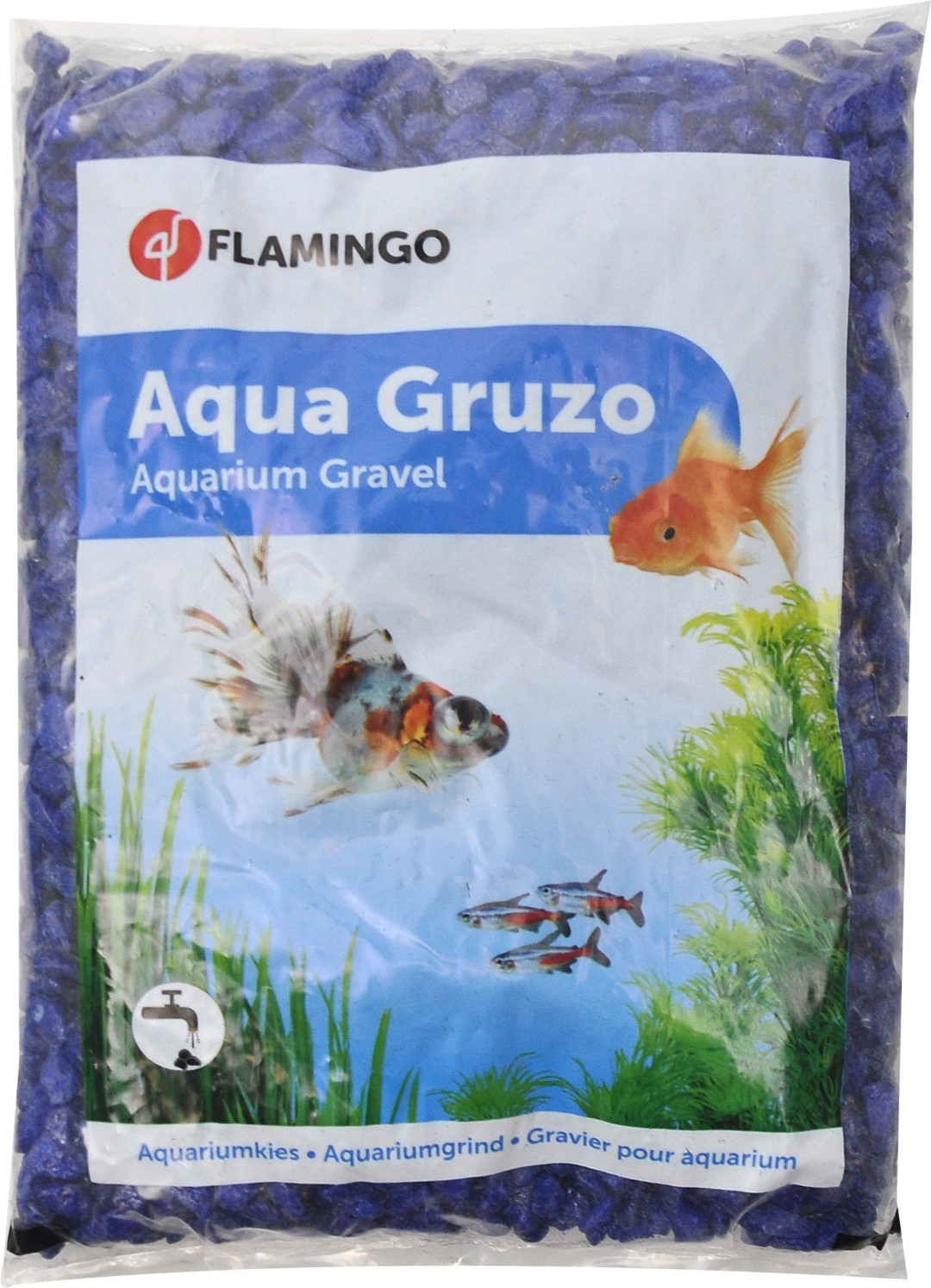 Flamingo Grind neon donker blauw 1 kg - 