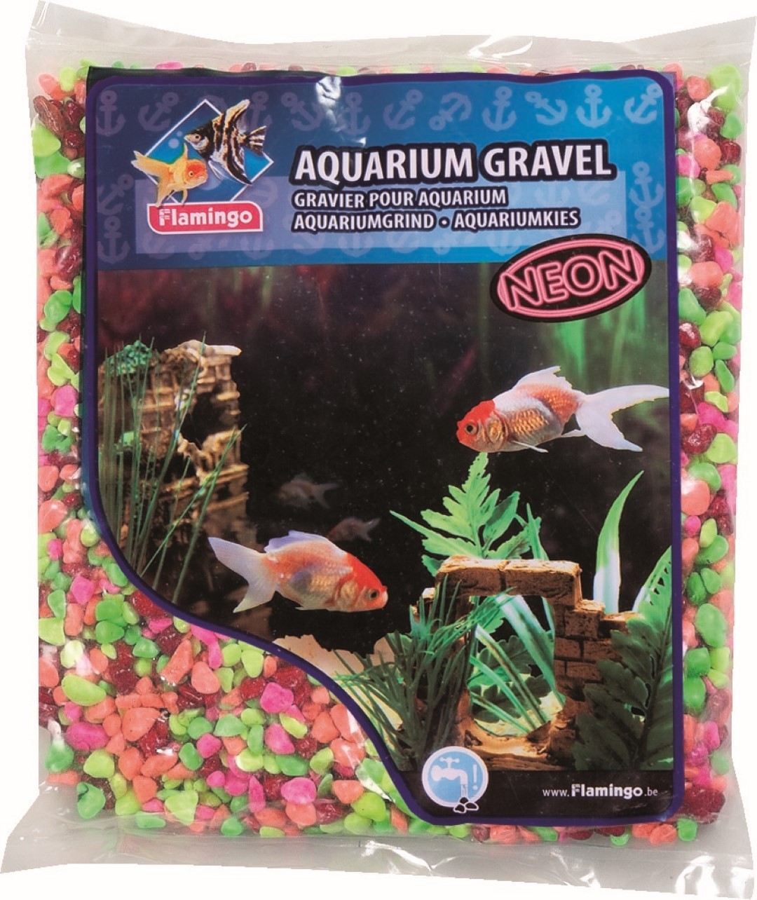 Flamingo Grind neon rainbow mix 1 kg - 