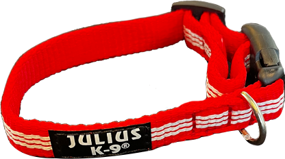 Julius-K9 IDC Halsband - Rood - 24-36cm