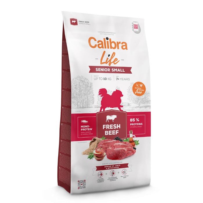 Calibra Life Dog Senior Small Breed Fresh Beef 1,5 kg