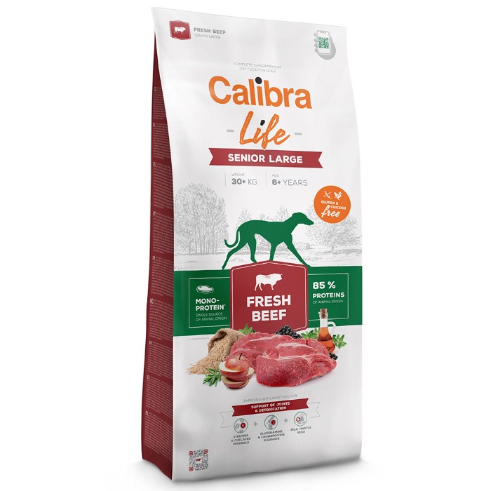 Calibra Life Dog Senior Large Breed Fresh Beef 2,5 kg