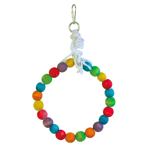 Keddoc Vogelspeelgoed Ring Of Beads 30x15x2CM