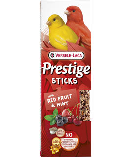 Versele-Laga Prestige Sticks Kanaries 60 Gram Rood Fruit & Munt