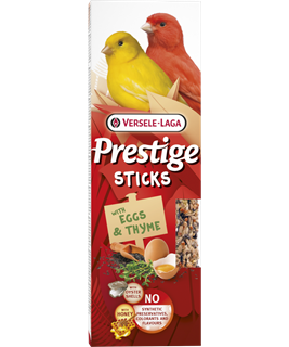 Versele-Laga Prestige Sticks Kanaries 60 Gram Ei & Tijm