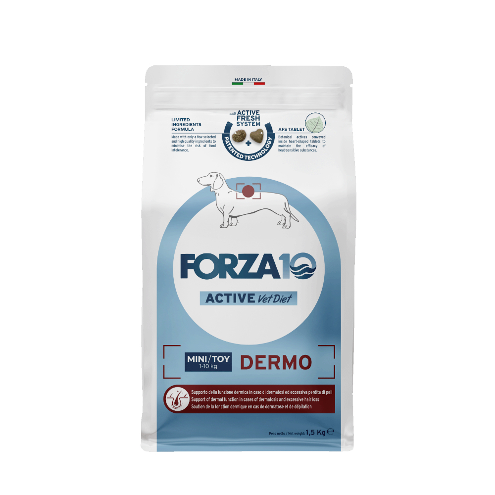 Forza10 Active Line Dog 1,5kg Forza10 Active Line - Mini/Toy Dermo droogvoer voor honden