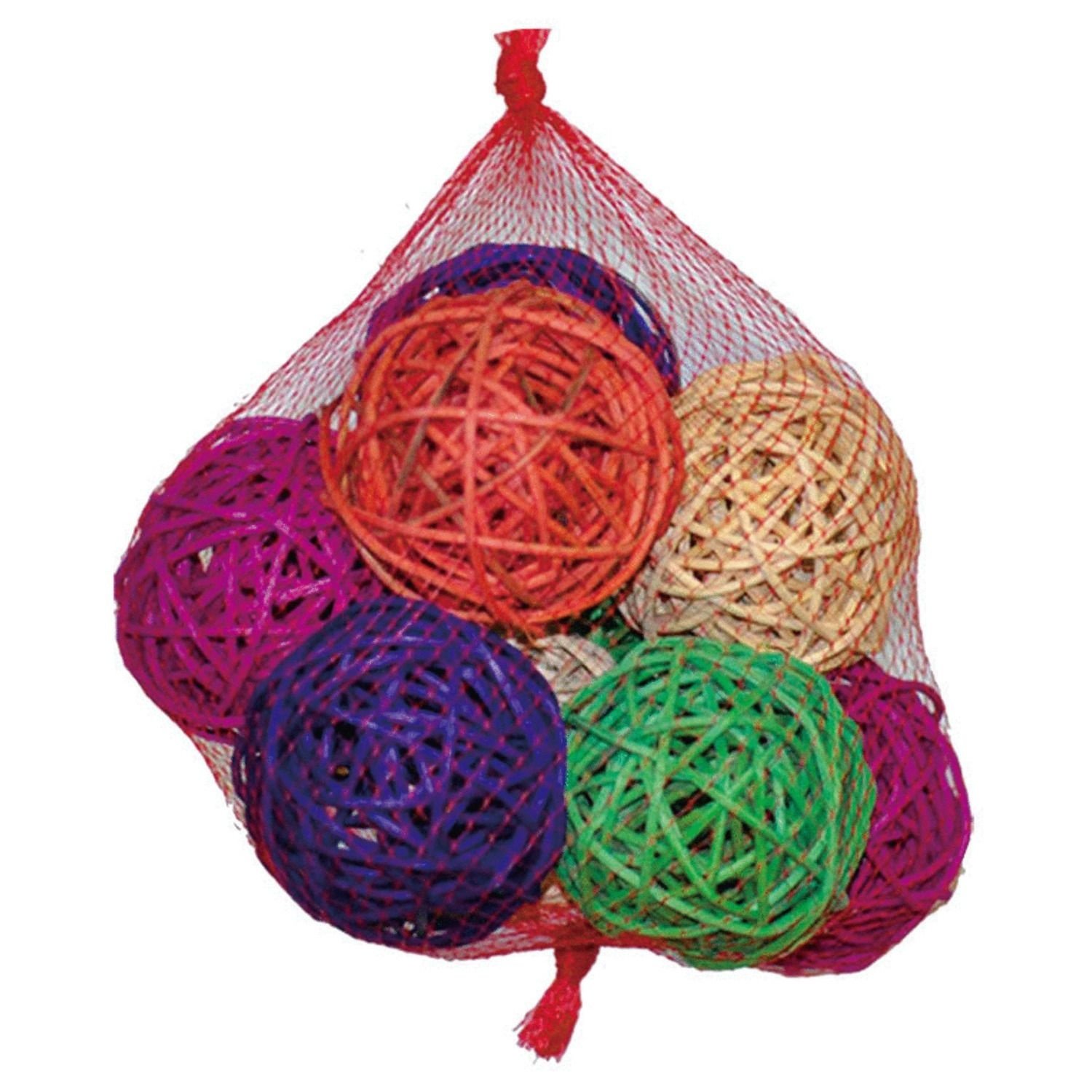 Keddoc Vogelspeelgoed Woven Balls 20x15x15CM