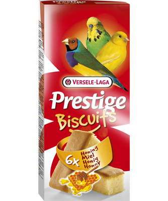 Versele-Laga Prestige Biscuits Honing Vogel 6 Stuks