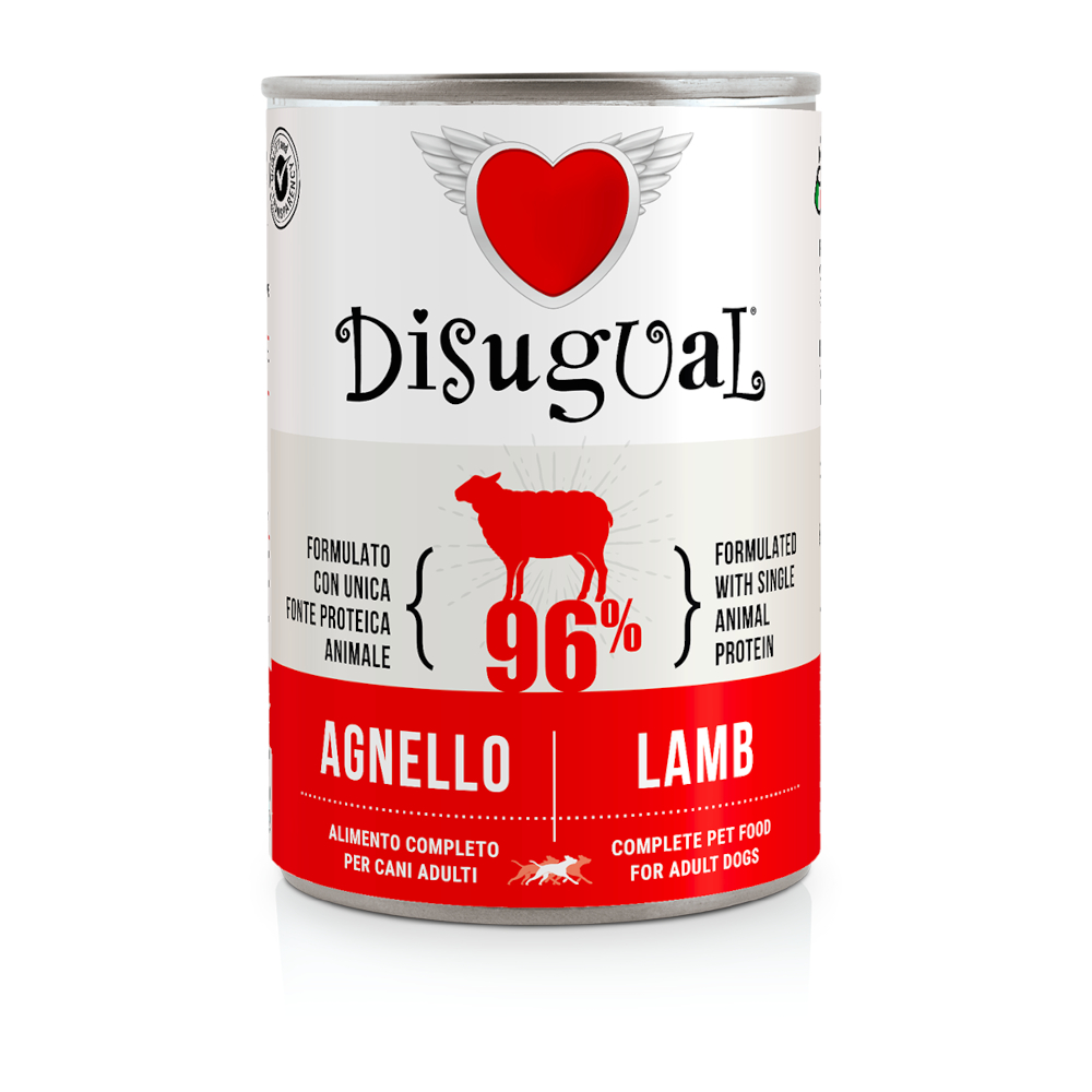 Disugual 6x400g  Adult lam natvoer voor honden