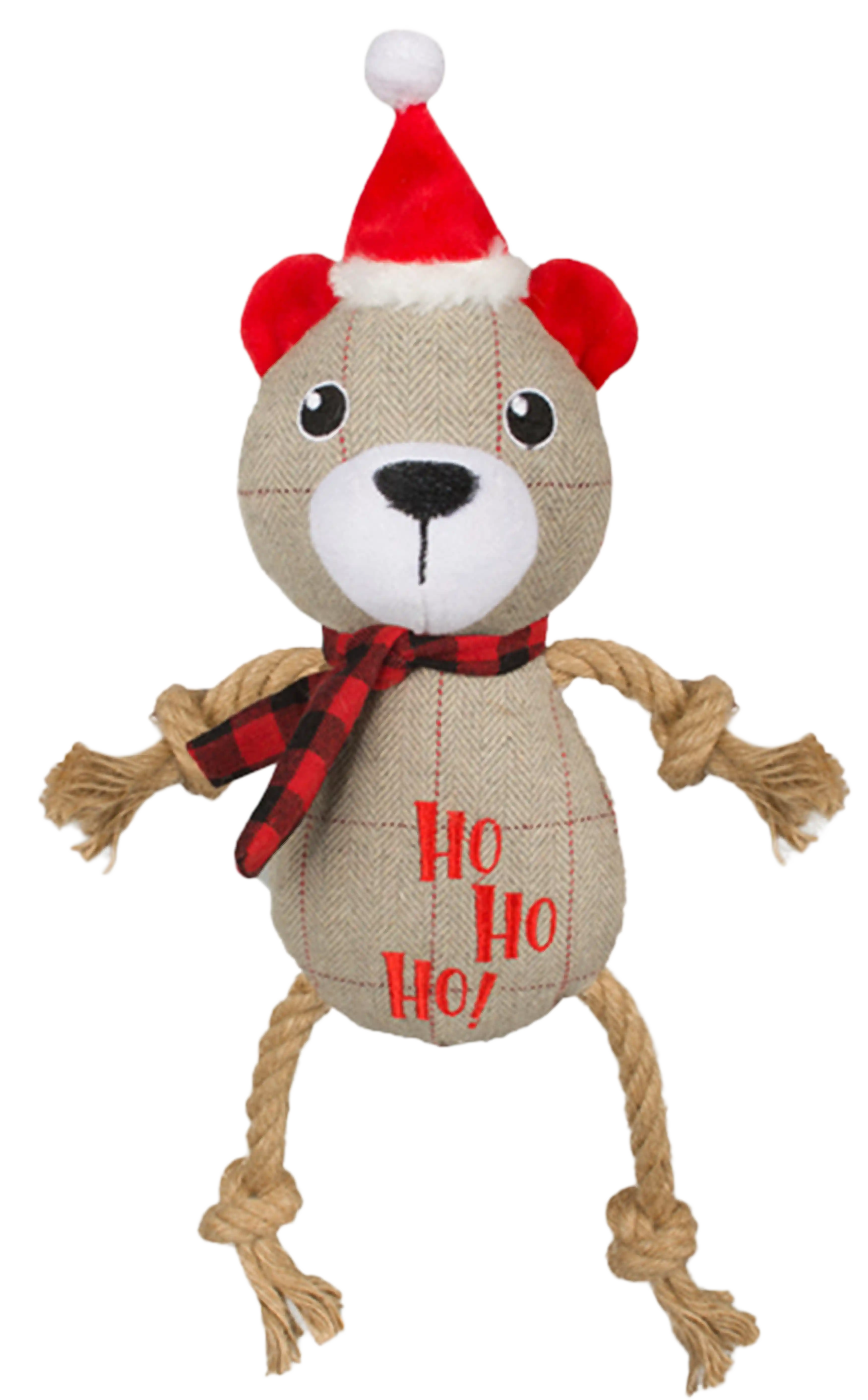 @Pet Christmas toy Rope Bear