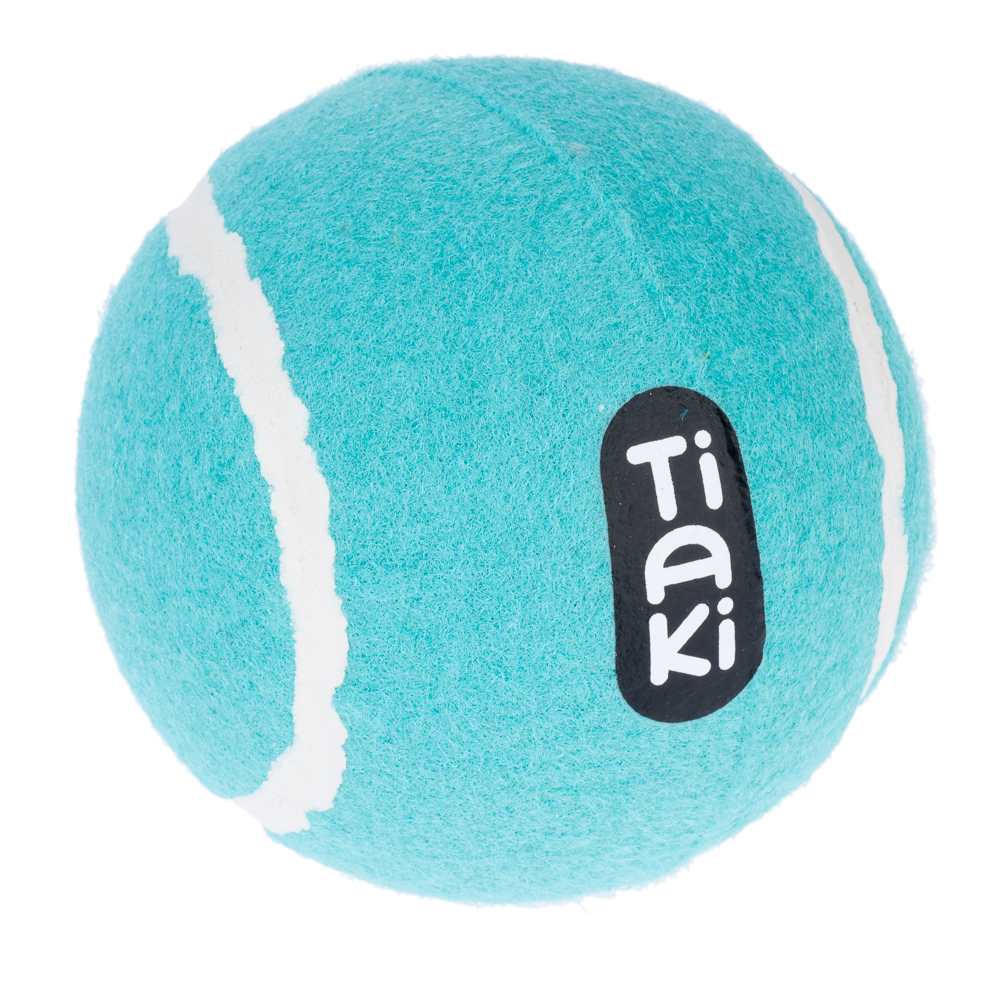 TIAKI middelgrote tennisbal ca. Ø10cm hond