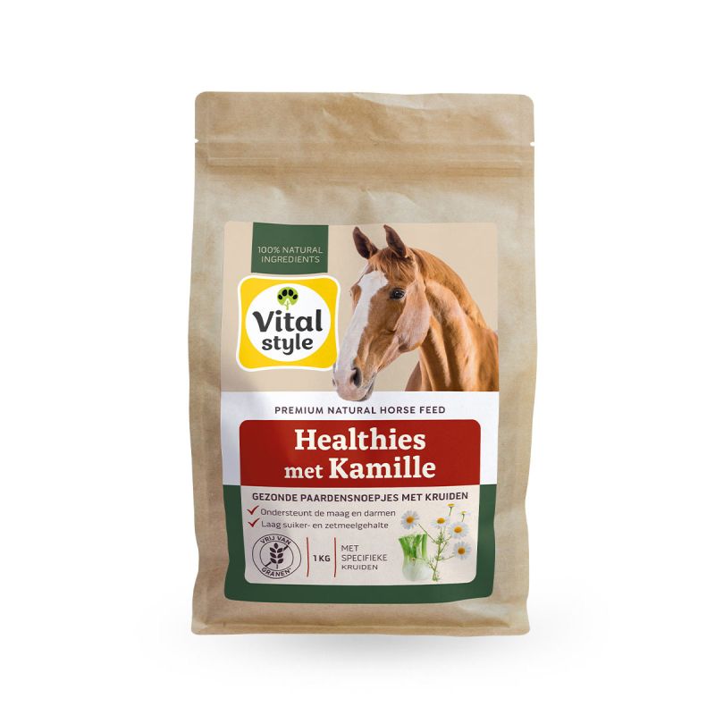 VITALstyle Healthies - Paardensnoepjes - Kamille