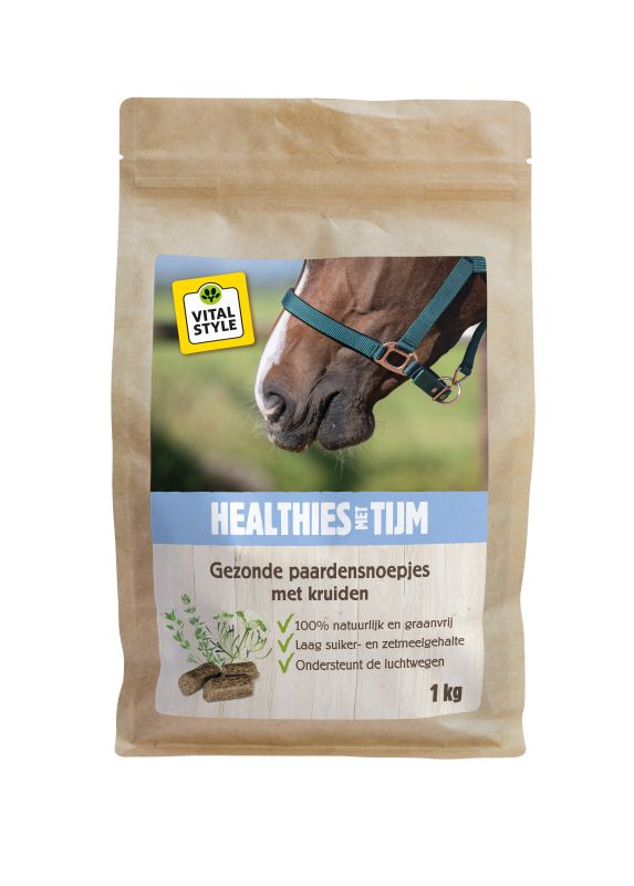 VITALstyle Healthies - Paardensnoepjes - Tijm