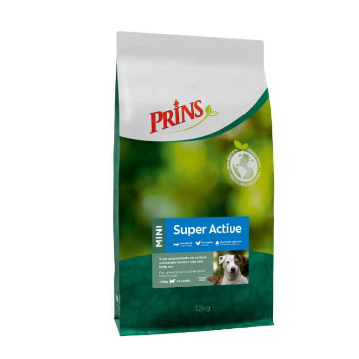 Prins ProCare Mini Super Active hondenvoer 12kg