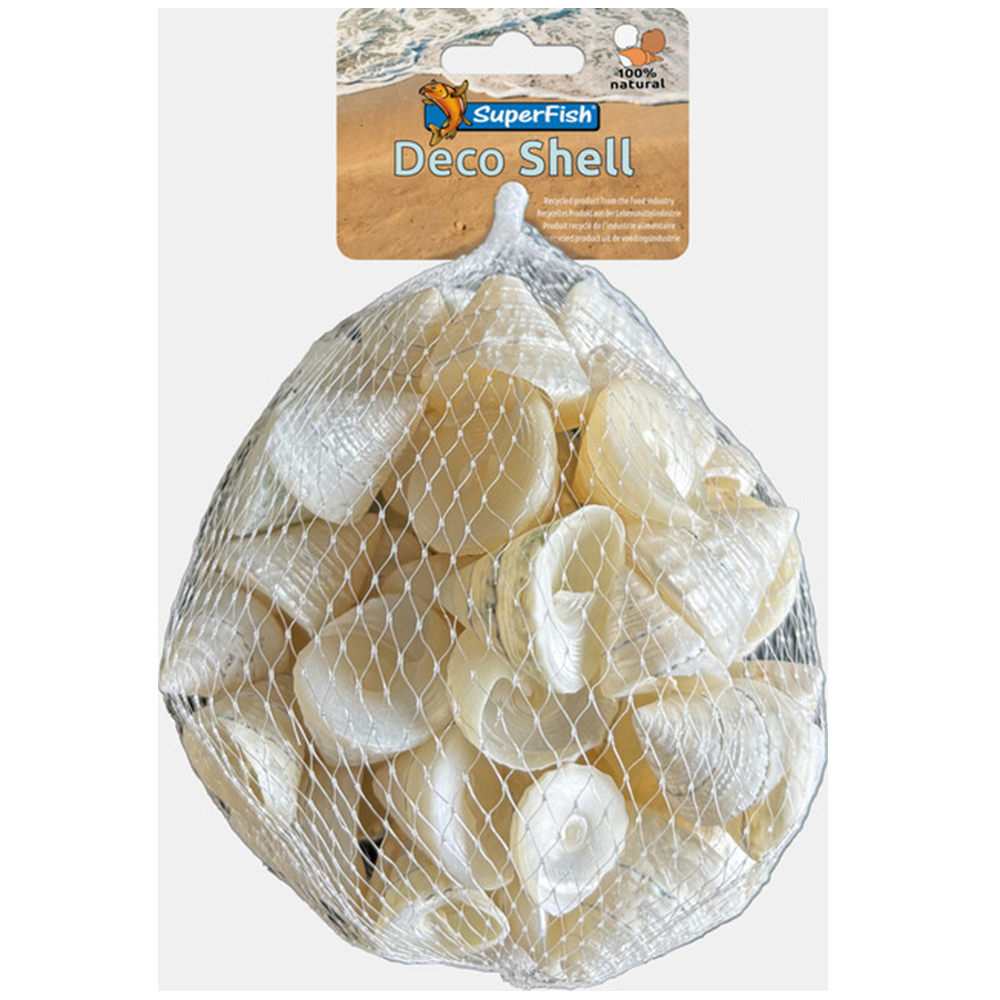 SuperFish Deco Schelp Spiraal Wit 200 Gram