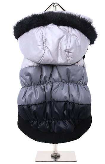 Urban Pup Grey Thermo Quilted Parka XS 20 cm