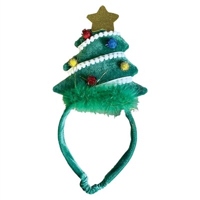 Happy Pet Diadeem Kerstboom M/L 30X14X2,5 CM