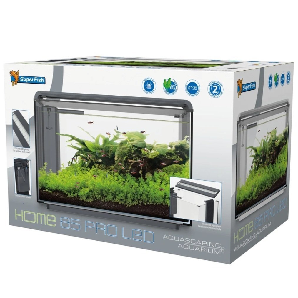 SuperFish Home ProLED 85 Aquarium Zwart