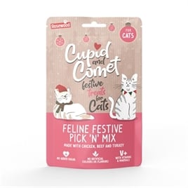 Cupid & Comet Feline Festive Pick ’N Mix Snacks 180 gr