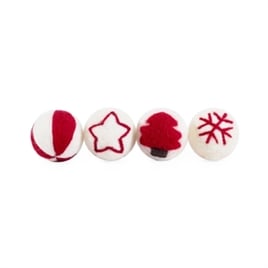 Cupid & Comet Wollen Ballen 4st