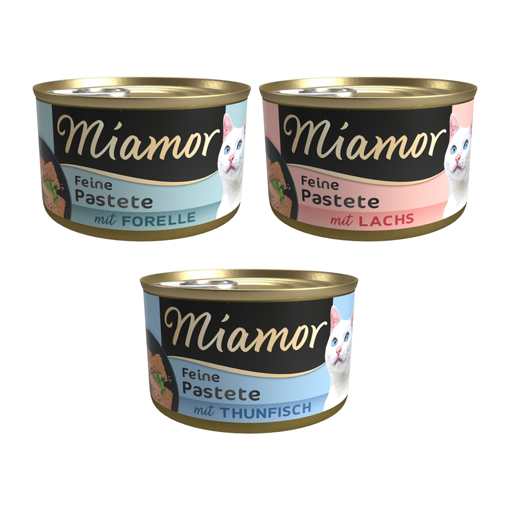 Miamor 12x85g Pastei : Vis  Kattenvoer