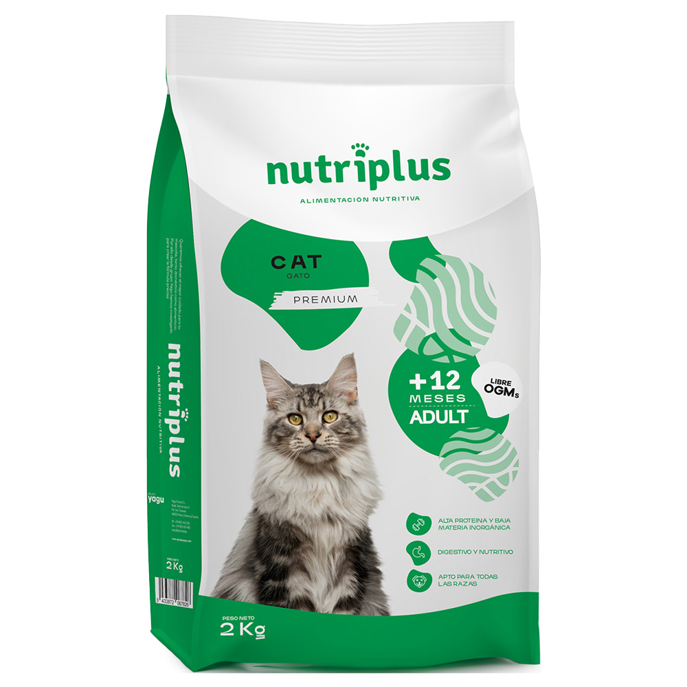 Nutriplus 2kg  Cat Adult droogvoer voor katten