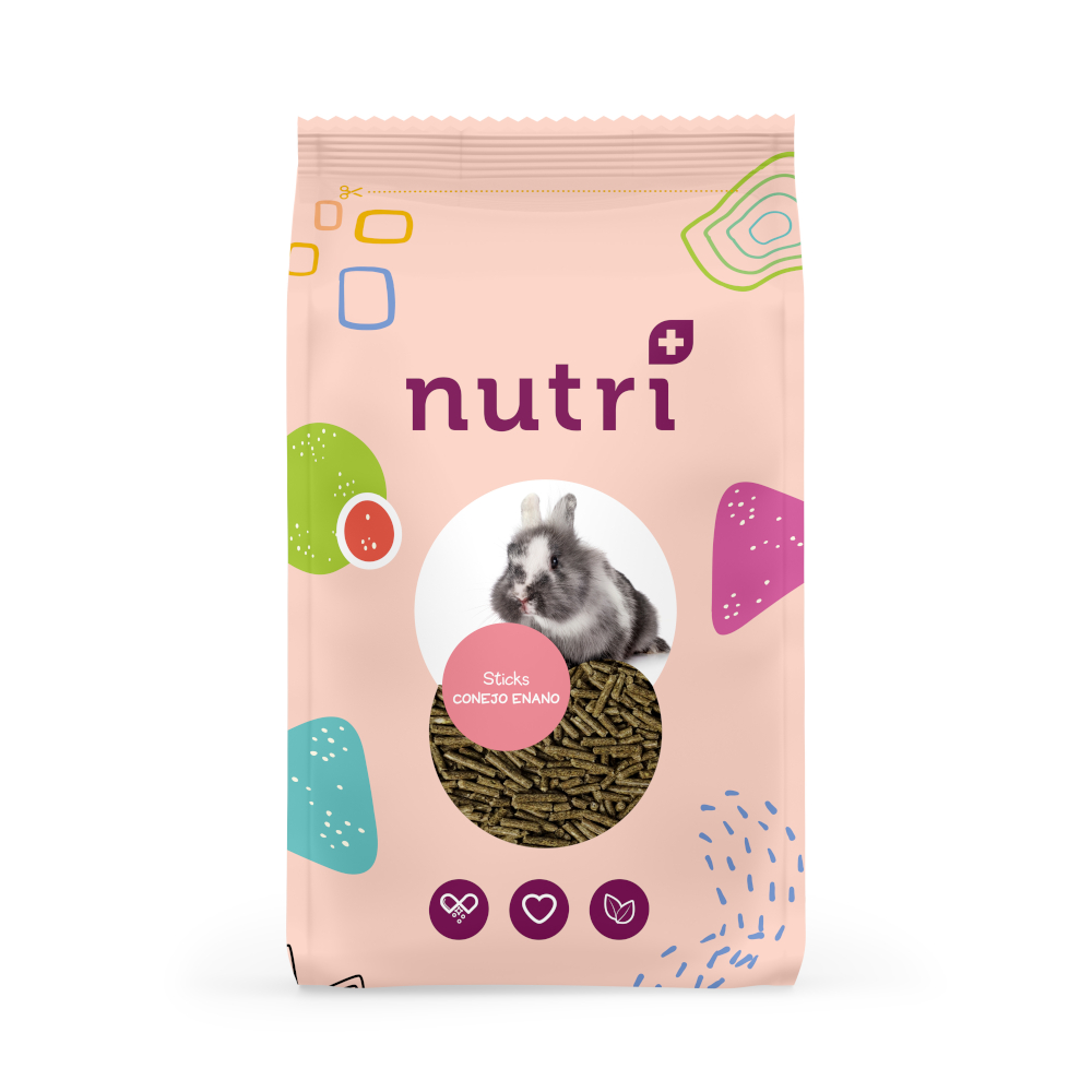 Nutri+ 800g  Dwergkonijn Sticks