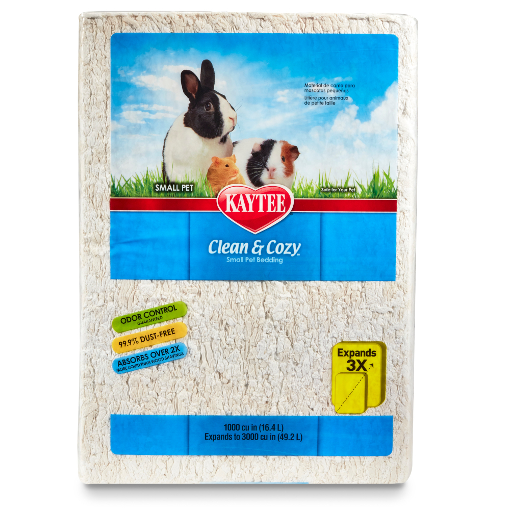 Kaytee 49,2 l (ca. 2,1 kg)  Clean & Cozy Bedding Bodembedekking voor Knaagdieren