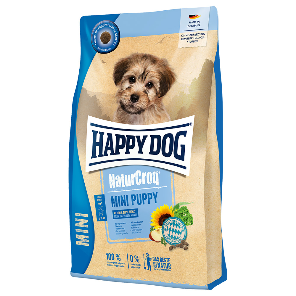 Happy Dog NaturCroq 800g  Mini Puppy droog gevogelte hondenvoer