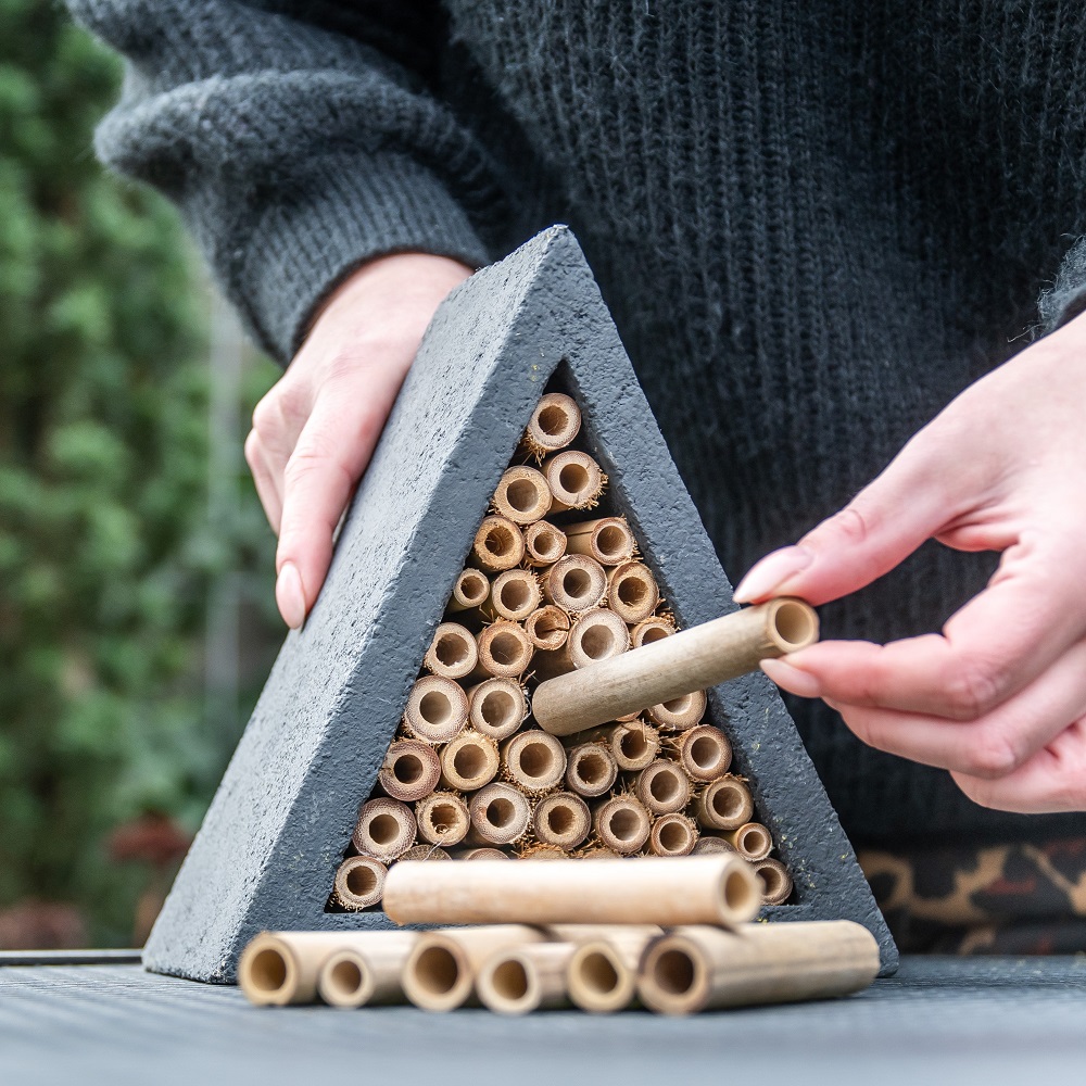 Navul buisjes 90mm voor Insectenhotels Matias, Isabela & Culebra