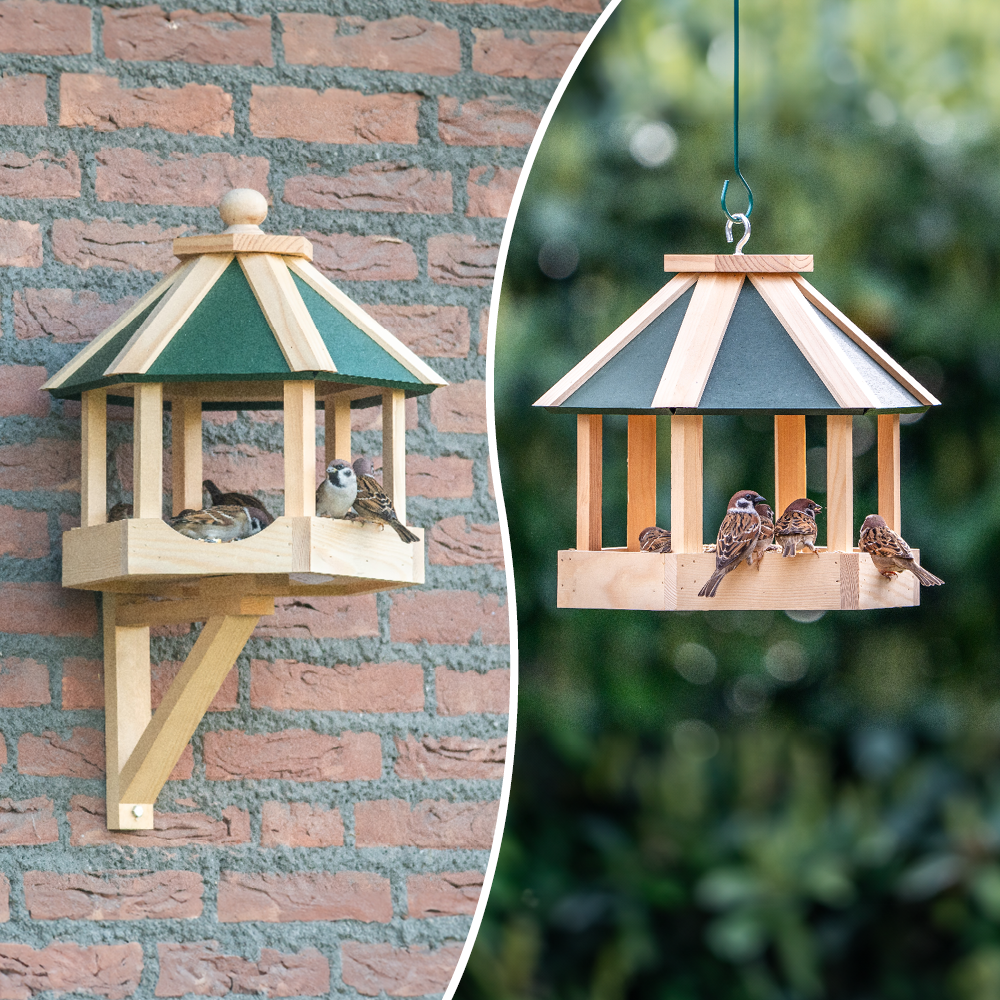 CJ Wildlife Voederhuis Penn 2-in-1 - groen