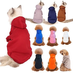 Light in the box Honden Hoodies Modieus Winter Warm Modieus Comfortabel Buiten Dagelijks gebruik Voor Binnen Hondenkleding for Small Gemiddeld